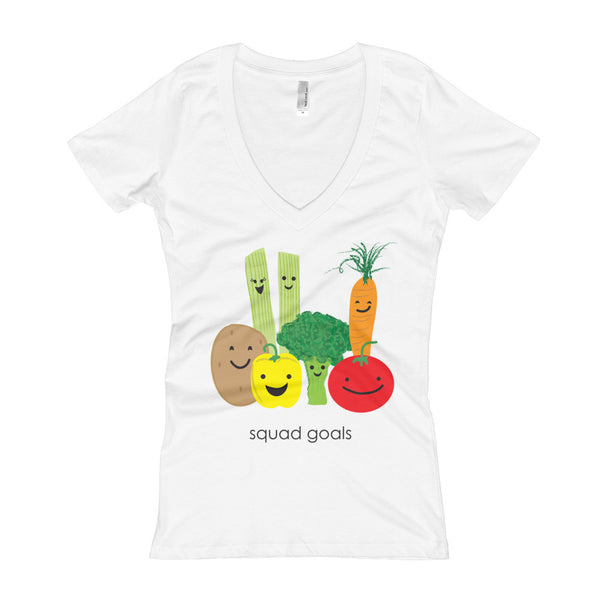 Squad Goals Women's V-Neck T-shirt